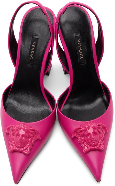 hot pink versace heels|versace heels price.